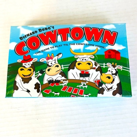 NIB Richard Borg’s Cowtown The Game To Play Til The Cows Come Home Ages 7+ - Picture 2 of 5